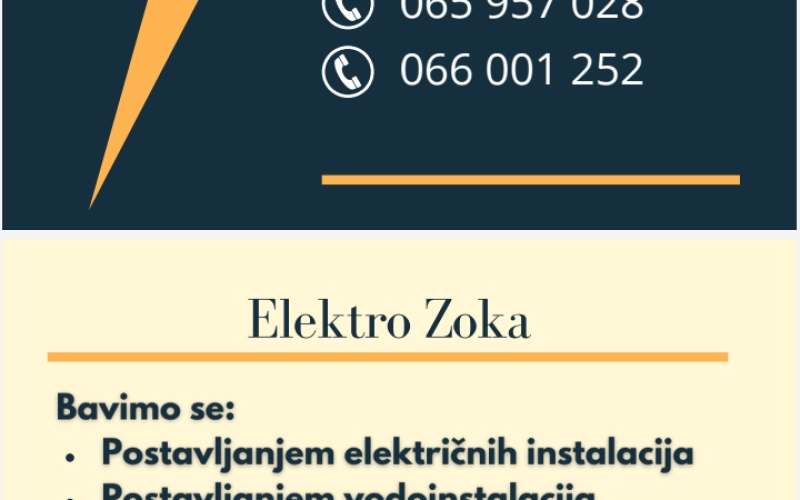Električar Elektro Zoka
