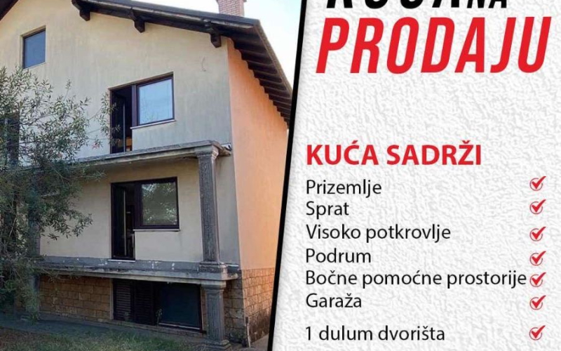 Kuća na prodaju