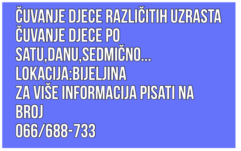 ČUVANJE DJECE