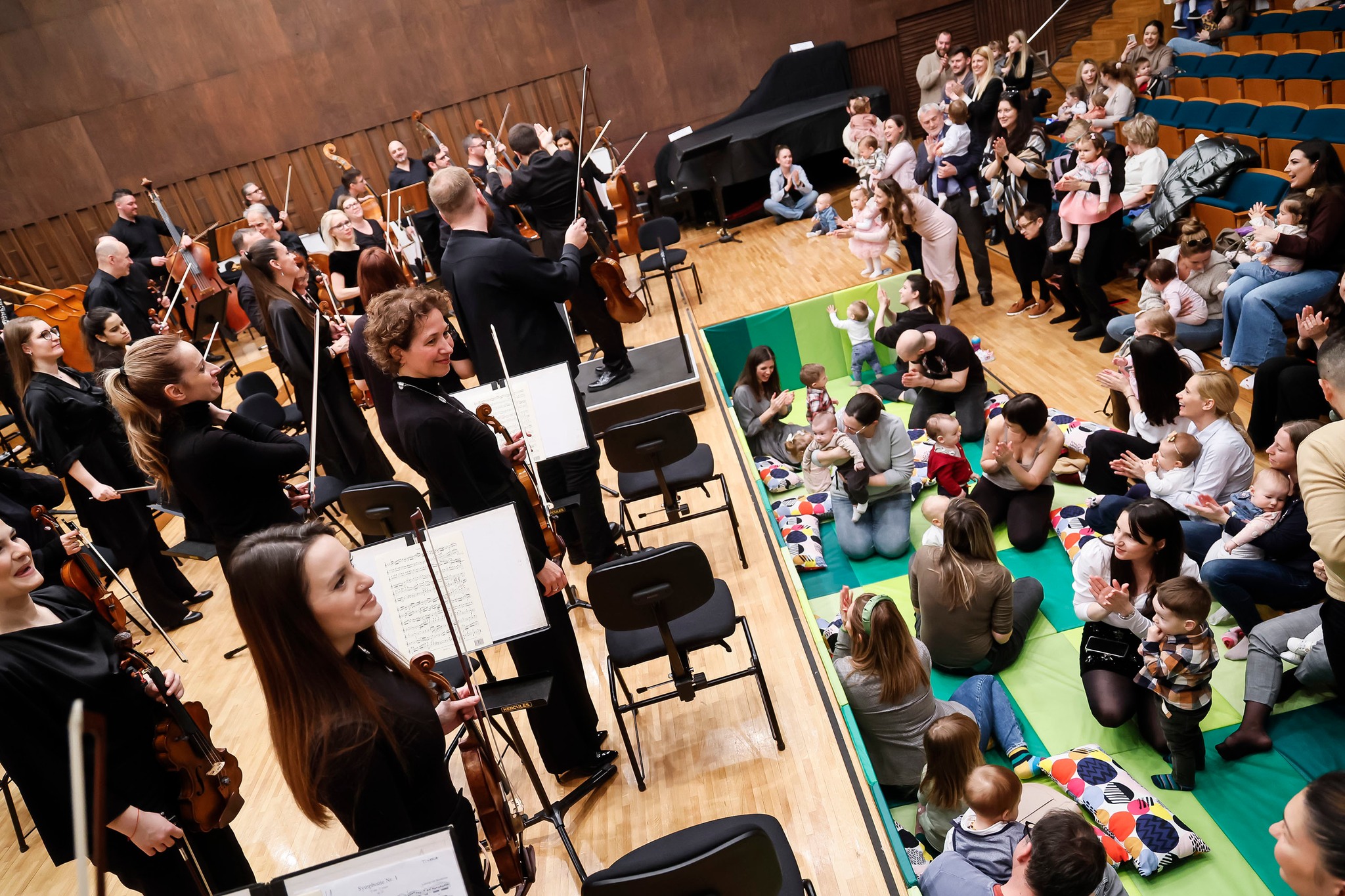 Bijeljina, Koncert Beogradske filharmonije za bebe 