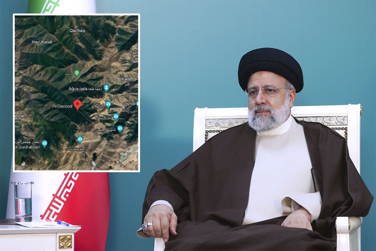Iranski zvaničnik: Helikopter se srušio, život predsjednika Irana u opasnosti